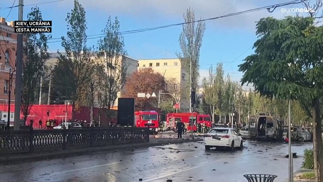 Explosões em Kiev
