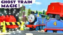 Thomas and Friends Ghost Train Magic MYSTERY Story with All Engines Go Toy Trains Cartoon for Kids