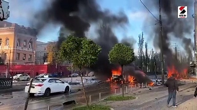 રશિયા યુક્રેન પર કર્યો ભીષણ હુમલો