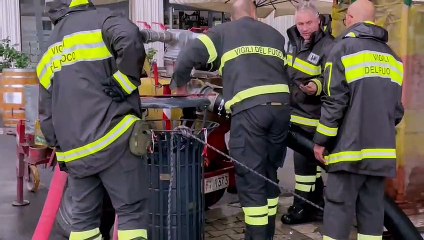 Maltempo a Palermo, si allaga la camera di commercio