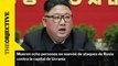Corea del Norte afirma que los misiles son pruebas 