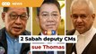 2 Sabah deputy CMs, 7 others sue Thomas over Sulu heirs’ claim