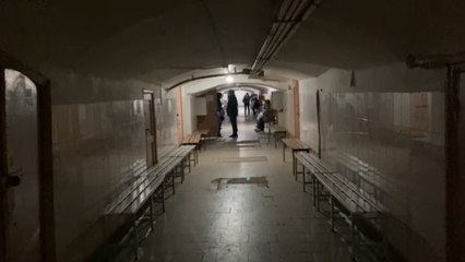 Kiew: Szenen aus dem Luftschutzbunker