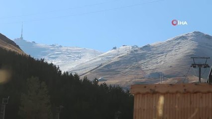 Erzurum gündem haberi... Erzurum'da yüksek kesimler beyaza büründü