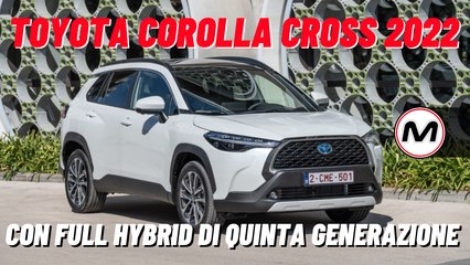 Toyota Corolla Cross 2022: la PROVA SU STRADA del nuovo SUV IBRIDO giapponese