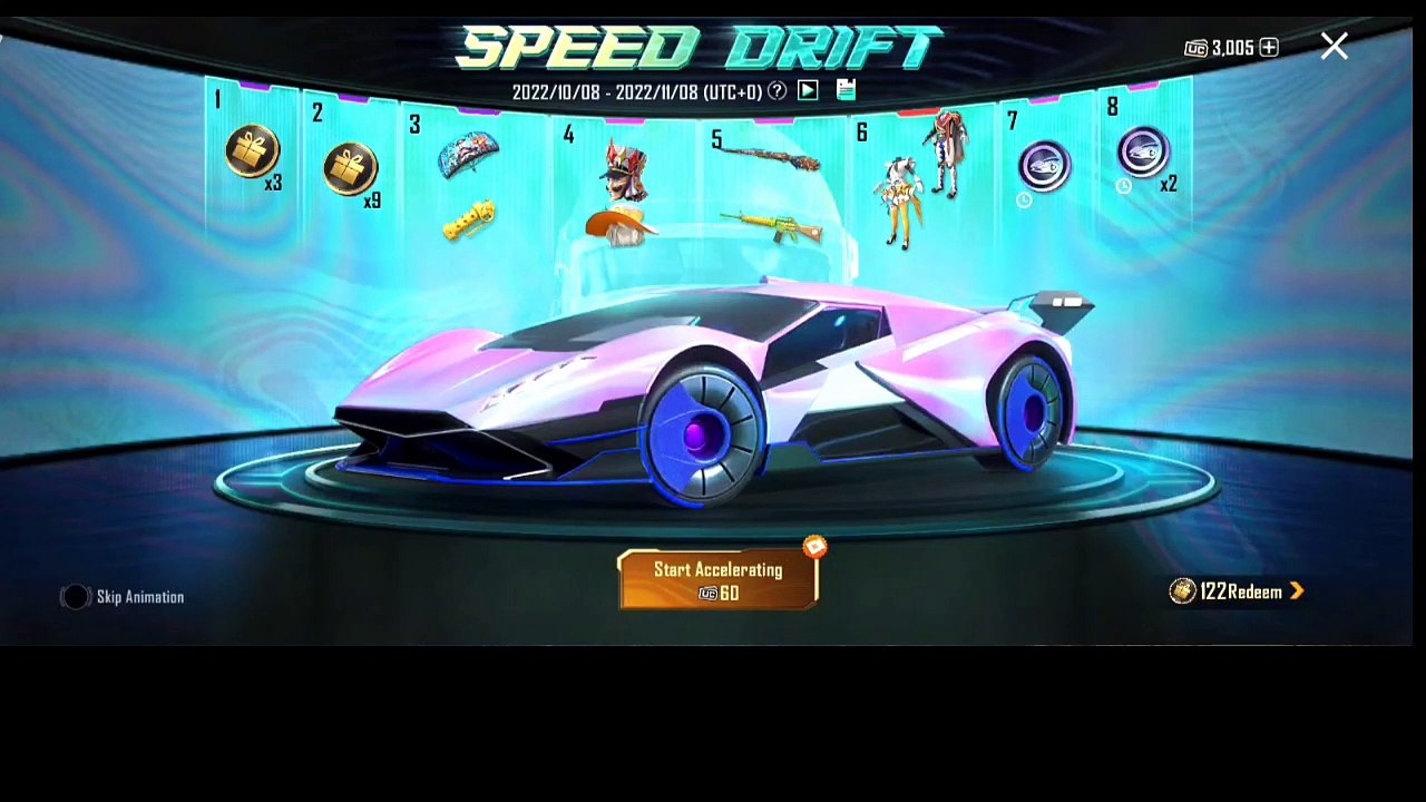 HOW TO GET SUPER CAR || IN PUBG MOBILE | SPEED DRIFT SPIN | TOTAL UC REQUIRED | KILL MESSAGE | bgmi