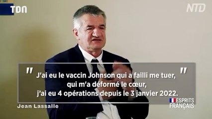 Macron pas vacciné ? Jean Lassalle malade à cause du Vaccin ? L'ancien candidat lâche une bombe