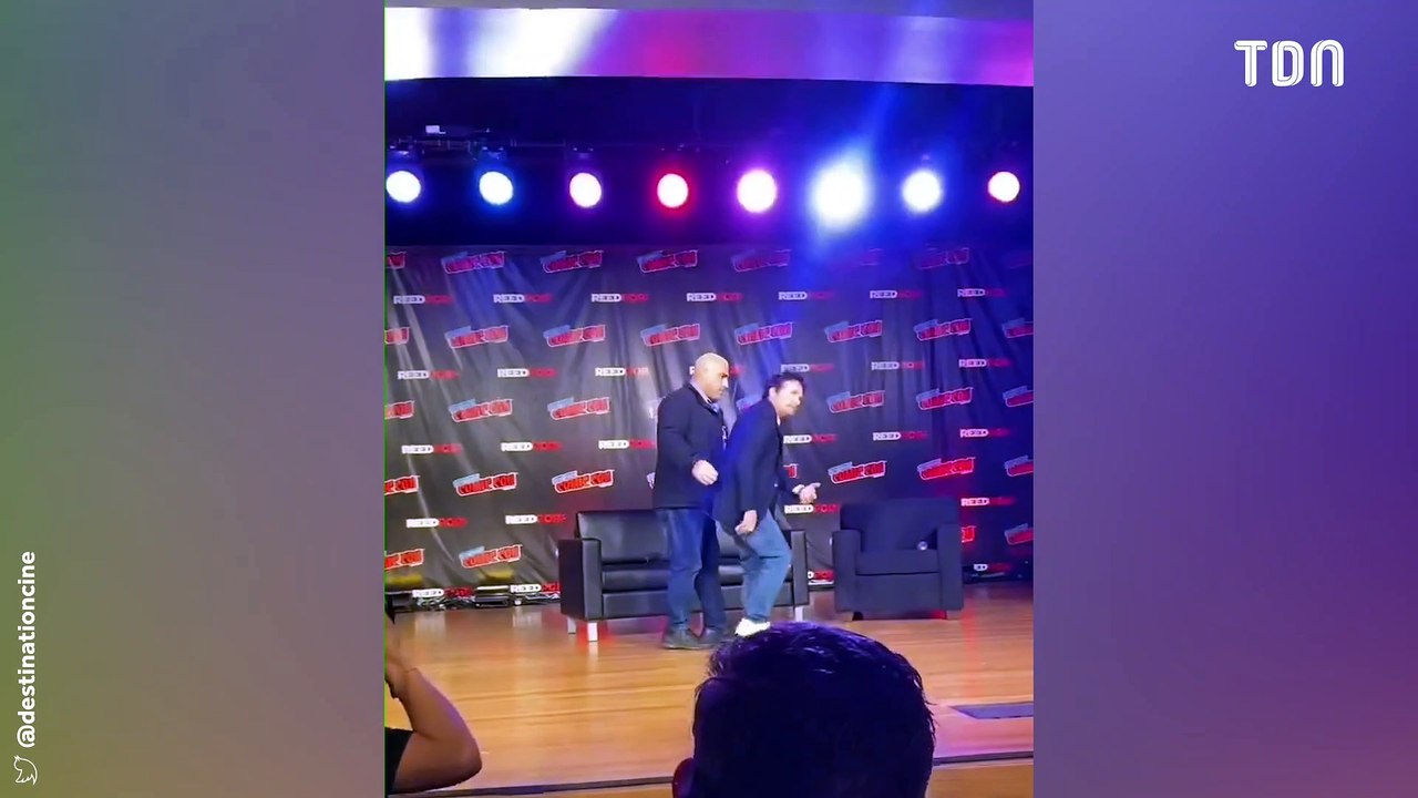 Comic Con : Des fans émuent face à Doc et Mcfly !