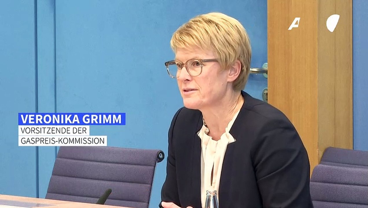 Gas-Kommission: Staat soll Dezember-Rechnung übernehmen