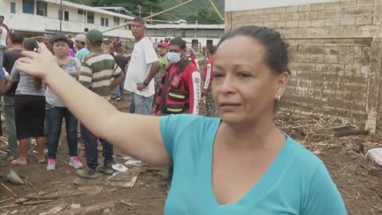 Un corrimiento de tierra deja al menos 25 muertos en el centro de Venezuela