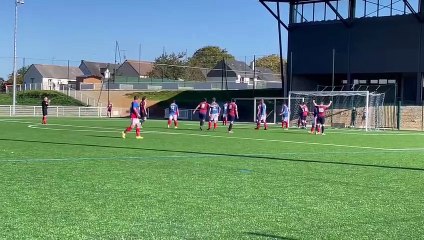 Corner rentrant de Corentin Paillusson, Victoire 6-3 à Ernée (coupe des réserves) 9/10/2022