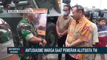 Antusiasme Warga Palembang di Pameran Alutsista TNI, Naik Tank Tarantula Hingga Pegang Senjata!