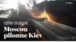 Moscou pilonne l'Ukraine, dont Kiev, en représailles à la destruction partielle du pont de Crimée