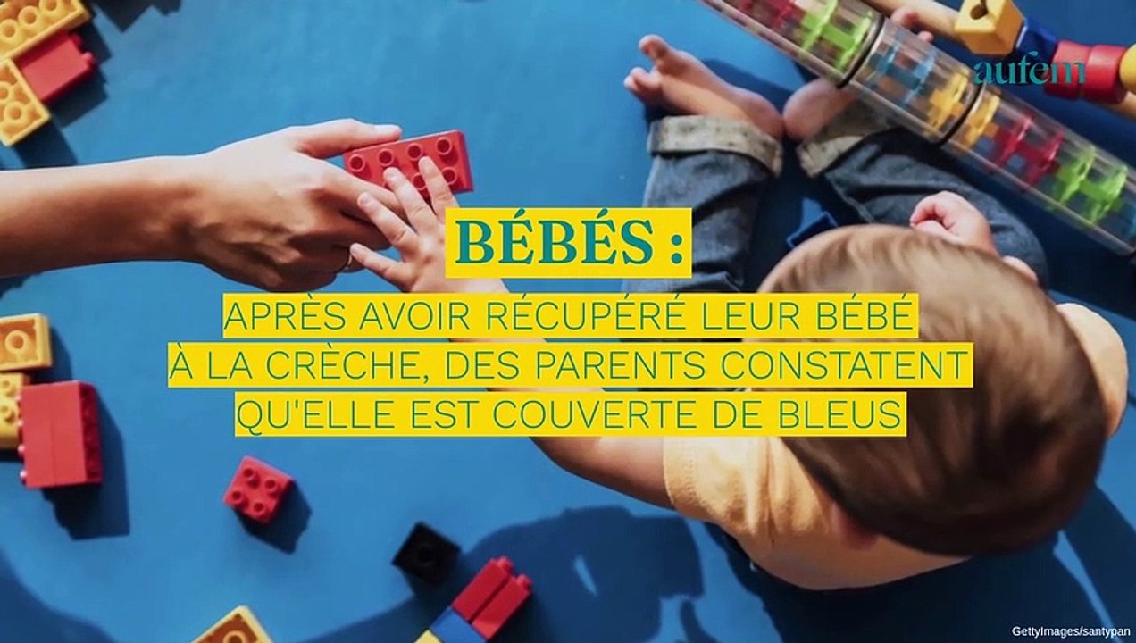 Après avoir récupéré leur bébé à la crèche, des parents constatent qu’elle est couverte de bleus