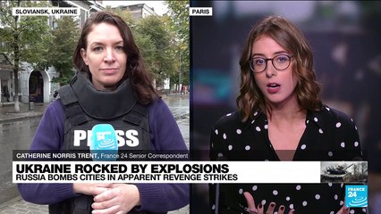 'Air raid alert across the country': Ukraine rocked by Russian strikes