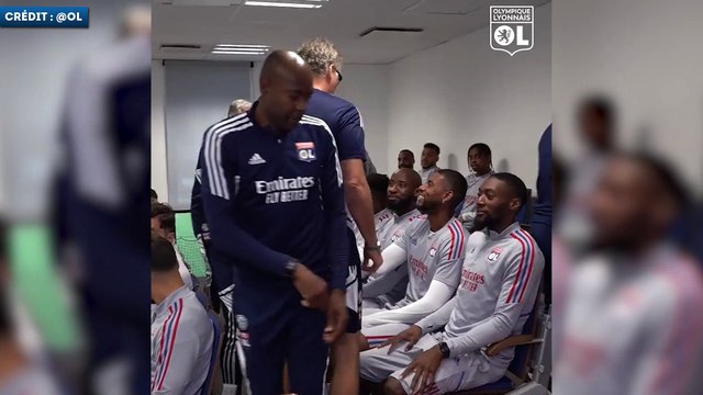 Laurent Blanc a rencontré les joueurs de l'OL !