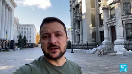 'They want panic and chaos,' says Zelensky after Russian strikes hit Ukraine