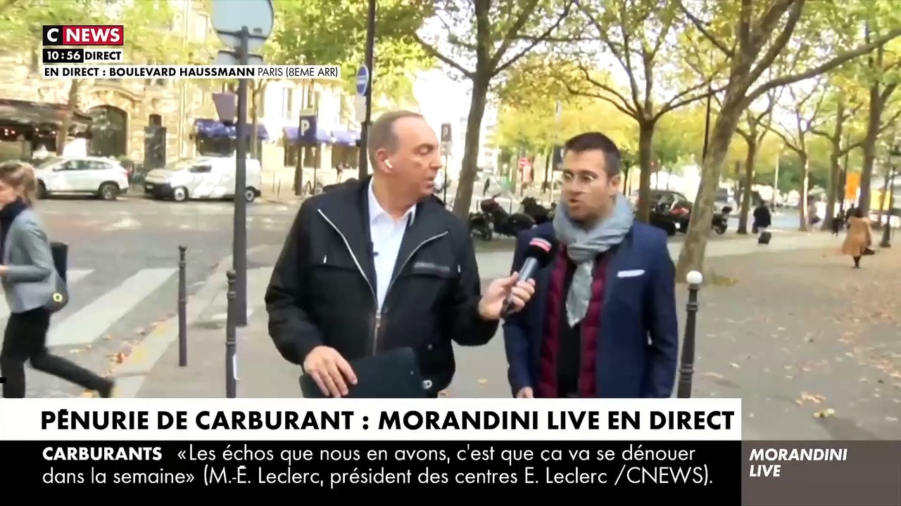 Crise du carburant: Un élu Europe Ecologie affirme dans "Morandini Live" que "s'il y a un problème dans les stations services, c'est d'abord la faute des automobilistes" - VIDEO