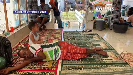 Sepekan Aceh Utara Dilanda Banjir, Warga Tetap Bertahan di Tempat Pengungsian