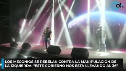 Los Meconios se rebelan contra la manipulación de la izquierda: "Este Gobierno nos está llevando al 36"