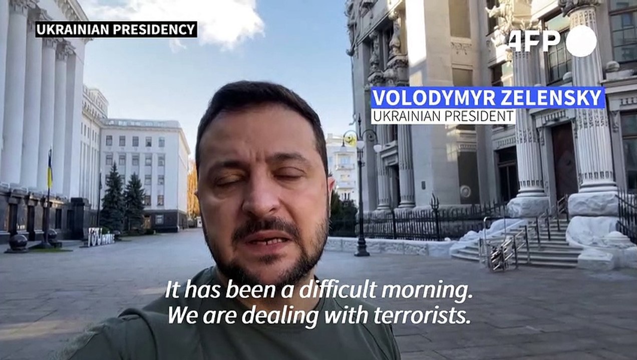 Russian strikes targeted Ukraine energy infrastructure: Zelensky