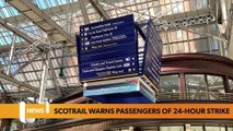 Glasgow headlines 10 October: ScotRail warns passengers of 24-hour strike due to staff shortages