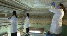 Atatürk’ün Dolmabahçe’deki odasında kapsamlı bakım ve onarım