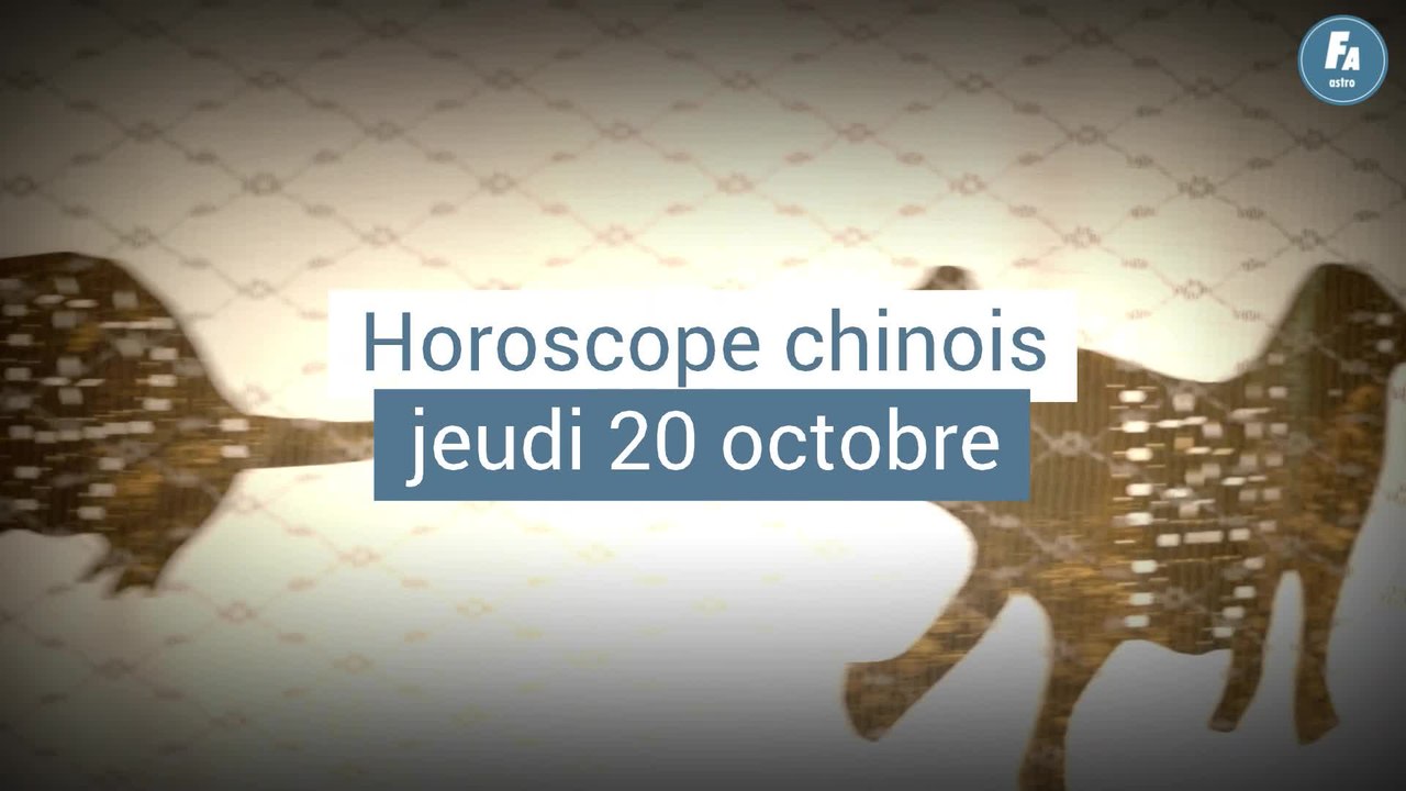 FEMME ACTUELLE - Horoscope chinois du jour du jeudi 20 octobre, le Cheval de Feu
