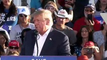 President Trump holds rally in Mesa, Arizona October 09 2022