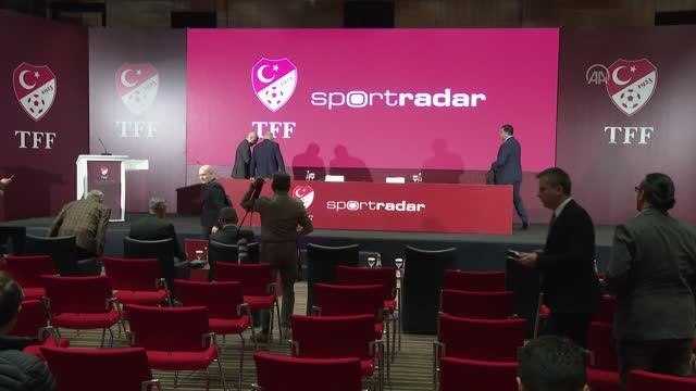 TFF ile Sportradar firması, iş birliğine imza attı