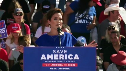 Kari Lake Speaks at Save America Rally in Mesa, Arizona October 09 2022