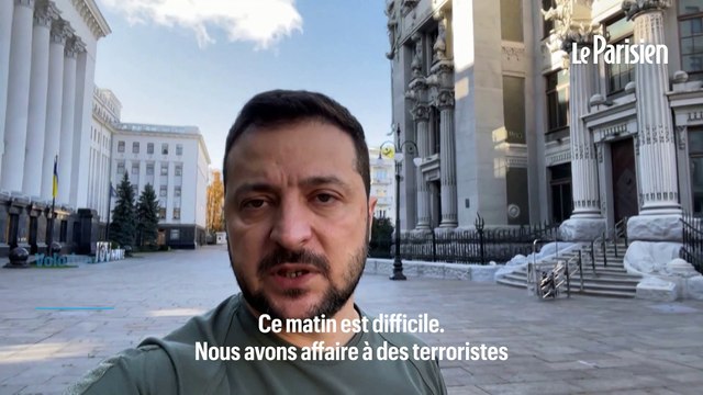 «Ils veulent détruire le système énergétique», Zelensky accuse Moscou d'utiliser des drones iraniens