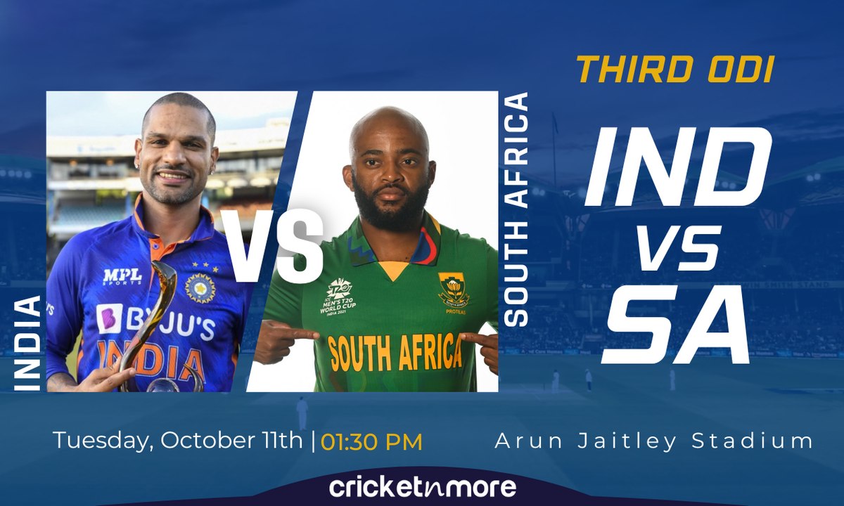 India vs South Africa, 3rd ODI I Cricket Match Prediction, Fantasy XI Tips & Probable XI