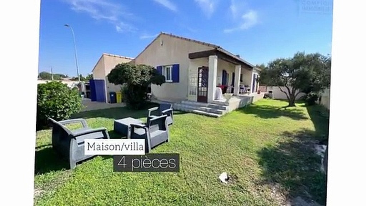 A vendre - Maison/villa - CHATEAUNEUF LES MARTIGUES (13220) - 4 pièces - 110m²