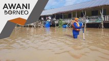 Banjir Kilat | Beberapa kawasan di Sarawak dinaiki air