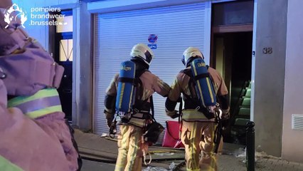 Un sèche-linge met le feu à une maison à Molenbeek