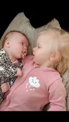 Precious little sisters share an unbreakable bond