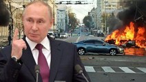 Dur durak bilmiyor! Kiev'i yangın yerine çeviren Putin'den bir tehdit daha
