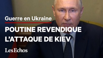 Poutine revendique l'attaque sur Kiev et promet des « représailles sévères » en cas d’attaque