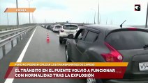 El tránsito en el Puente volvió a funcionar con normalidad tras la explosión