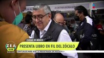 Juan Ernesto Antonio Bernal presenta libros en la FIL del Zócalo