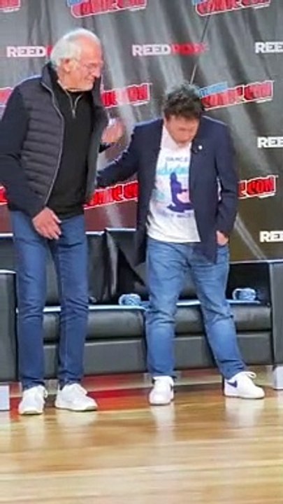 Retour vers le futur : Marty a retrouvé le Doc au Comic-Con de New York