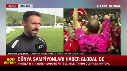 Dünya şampiyonları Haber Global'de