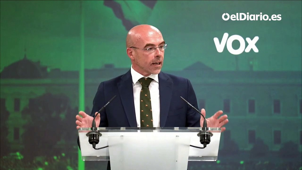 Vox culpa a PP y PSOE del bloqueo judicial y cree que la crisis del Consejo General del Poder Judicial debería llevar a elecciones generales
