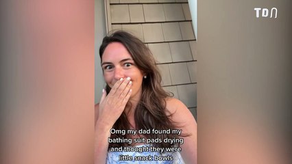 Son père a servi de la nourriture dans les bonnets de ses soutien-gorge !