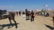 Rahvan atları birincilik için yarıştı