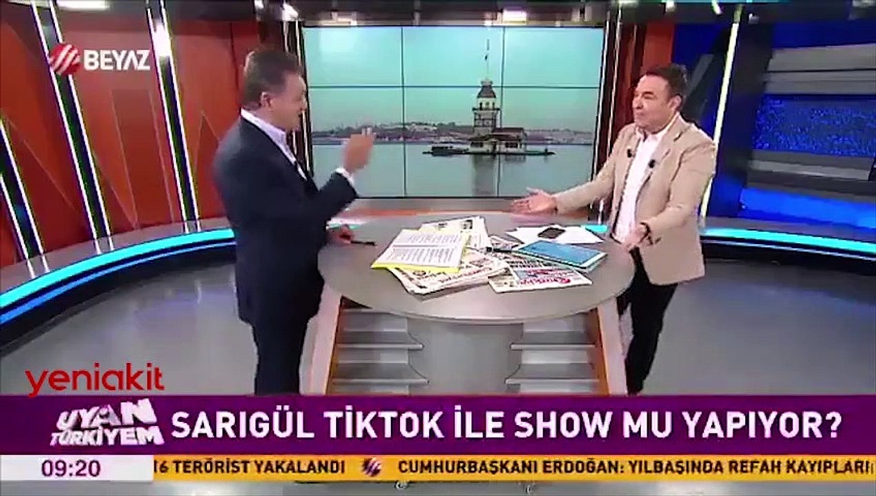 Canlı yayında olay anlar! Sarıgül çıldırdı sunucu ne yapacağını şaşırdı