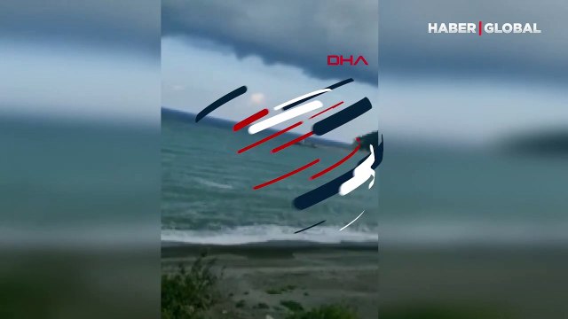 Gören inanamadı: Bartın açıklarında 7 hortum birden oluştu!