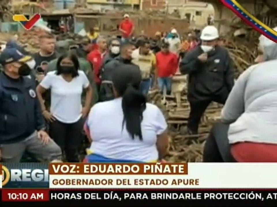 Gobierno Bolivariano de Apure solidario con los habitantes de Las Tejerías instala centros de acopio