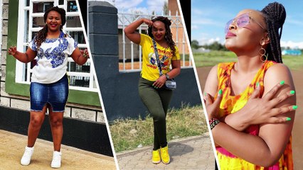 wangeci wa kariuki  on her big day